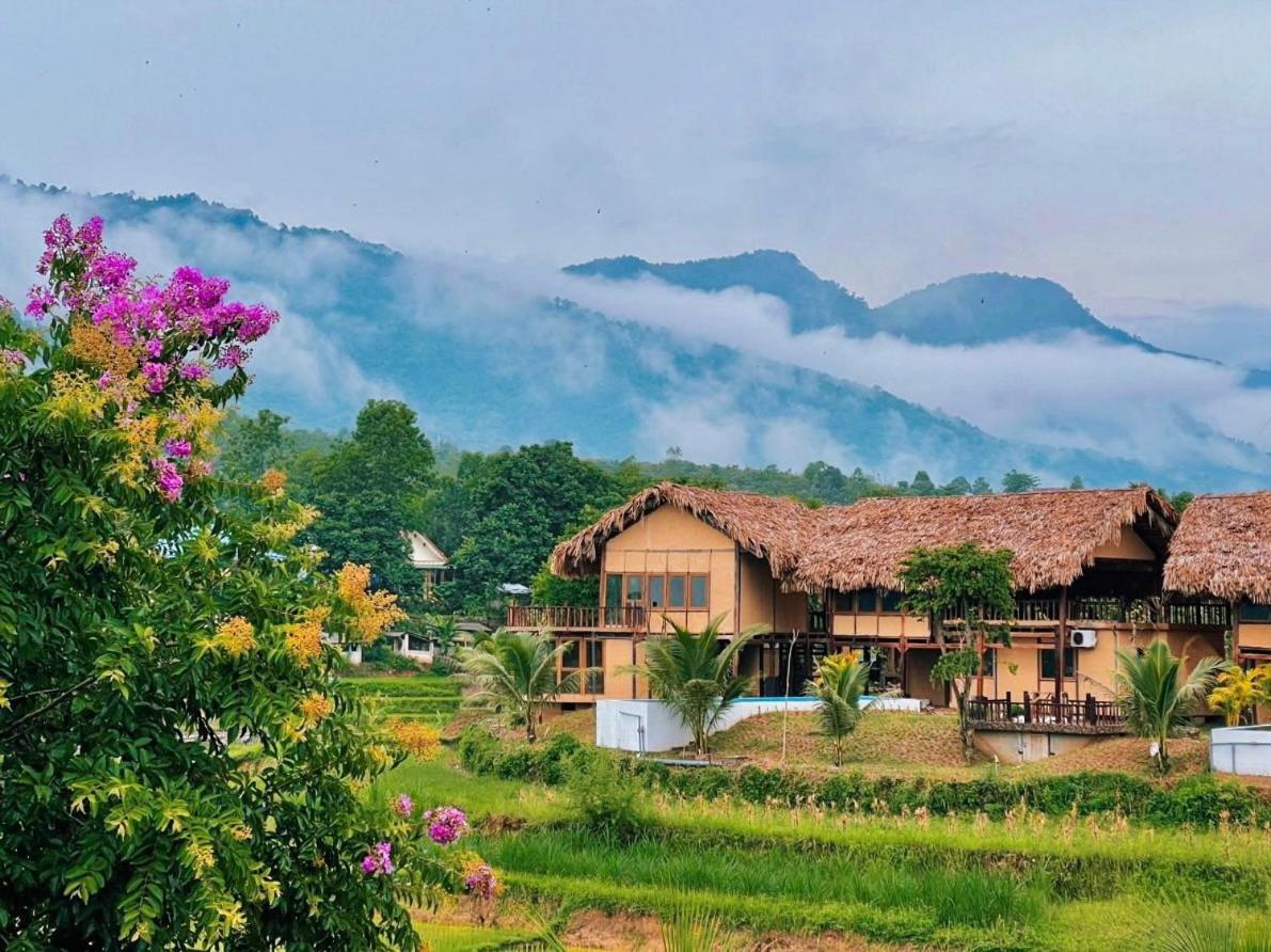 Mai Chau Onsen Retreat Hotel Exterior foto